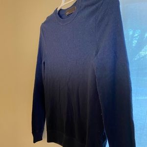 Men’s Vince Ombre Cashmere Blend Sweater - Blue - Size S